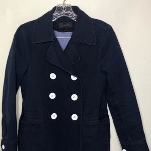 J. Crew Women’s Navy Peacoat Heavyweight 100% Cotton Twill In perfect condition